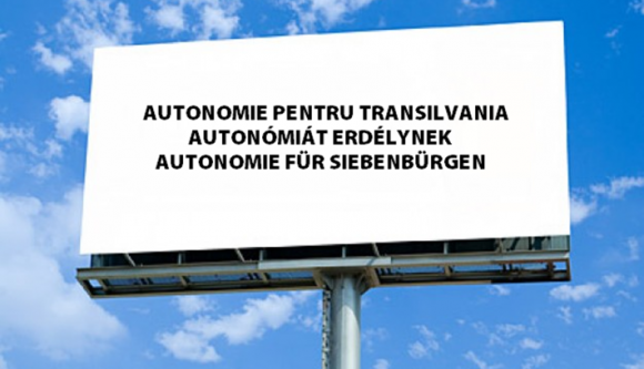 Nem lehet autonomista óriásplakát Kolozsváron