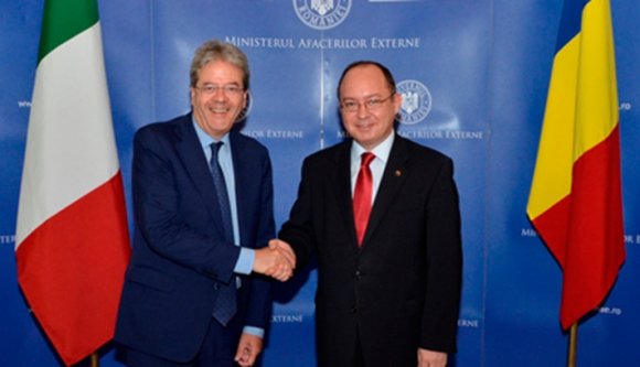 Nagy az egyetértés a román és az olasz diplomácia között