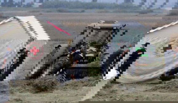 Ezerrel épülnek a menekülttáborok Temes megyében