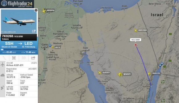 Lezuhant egy orosz repülő: 219 halott
