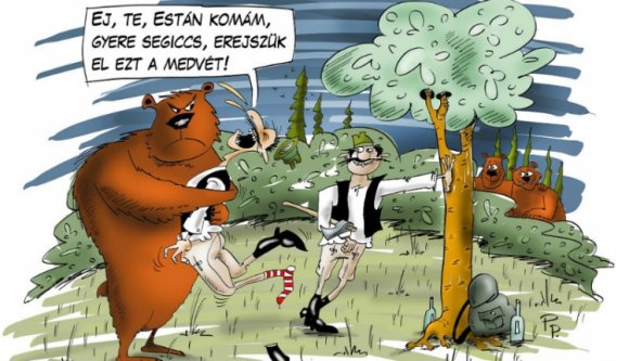 Parapistáról és „nyelvtörténeti” karikatúráiról