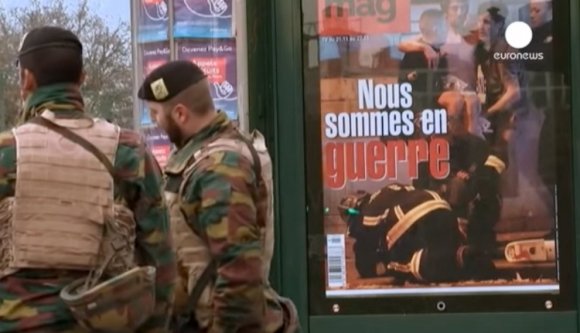 Ma is fegyveresek őrzik Brüsszelt