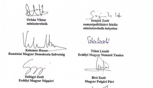 Tőkés mégis aláírta a Máért-nyilatkozatot