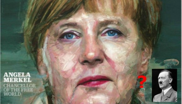 A migráns-simogató Merkel... és Hitler?