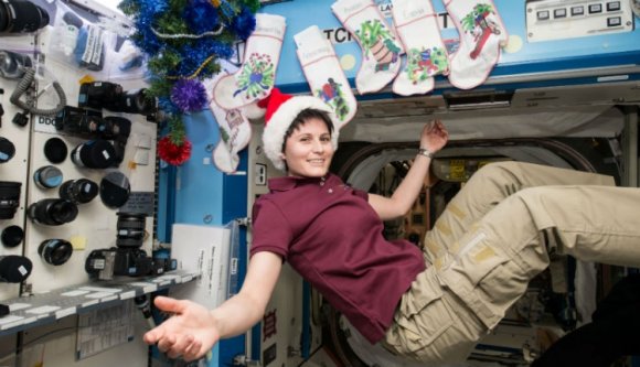 Azt hiszi, az űrben nincs karácsony? Dehogynem!