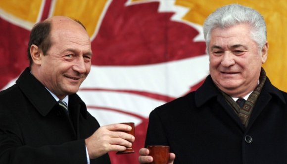 Băsescu a két ország egyesülését javasolta a moldovai államfőnek