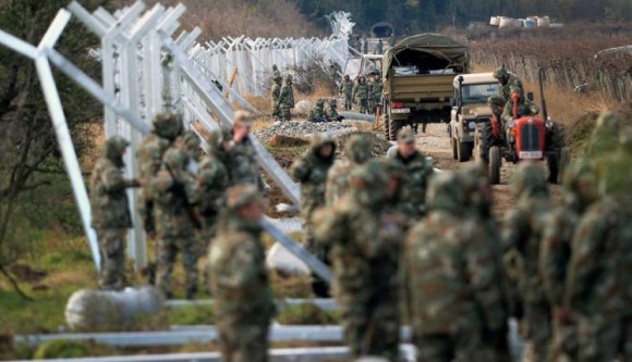 Újabb kerítés épül a macedón-görög határon