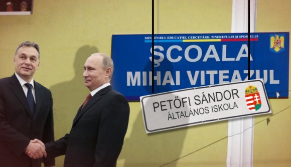 Elnyomott román diákok az Orosz-Magyar Föderációban