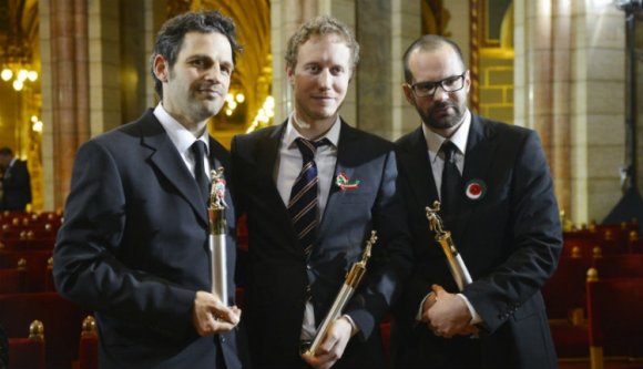 Kossuth-díjasok a Saul fia alkotói