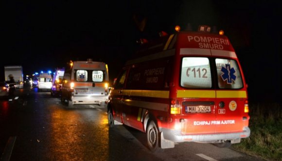 Súlyos baleset három áldozattal Arad megyében