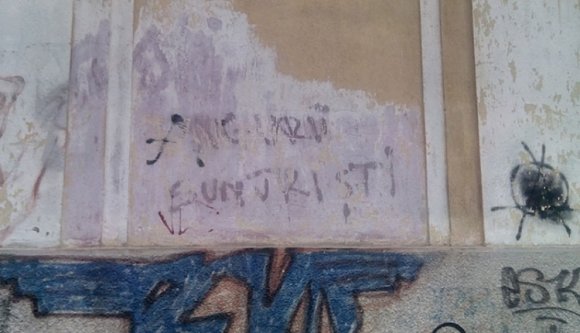 Ma is megvan a legrégebbi kolozsvári graffiti