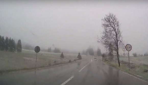 Erősen télies az idő Hargita megyében