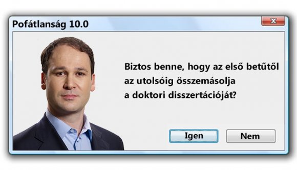 Egy román politikus megmutatja, hogyan kell rendesen plagizálni