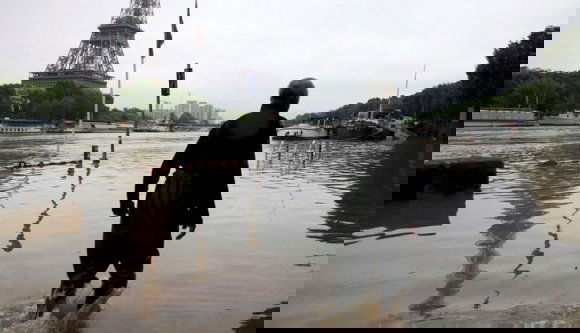Rekord árvíz Párizsban