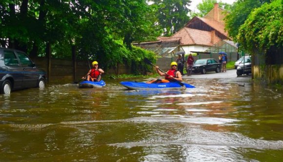 Kolozsvár sem úszta meg a kiadós esőzés miatti fennakadásokat