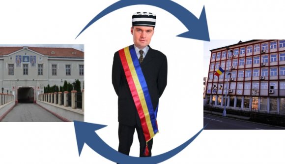 A sittről a polgármesteri hivatalig és vissza