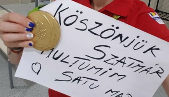 Szatmári díszpolgár lett a magyarul is üzenő román sportolónő