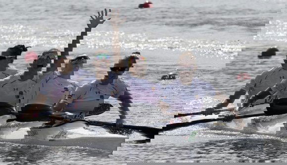 Aranyérmes a magyar női kajaknégyes!