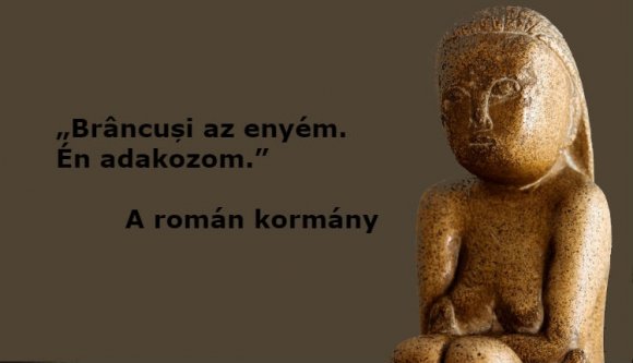 Végre! A kormány megveszi a Brâncuși-szobrot!