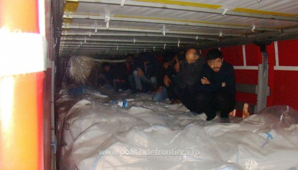 Kilenc közel-keleti határsértőt fogtak Giurgiunál