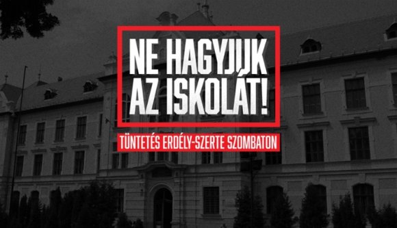 Könyves tüntetéseket szerveznek a vásárhelyi katolikus iskoláért