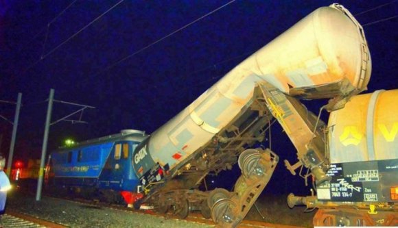 Vasúti baleset Aradon