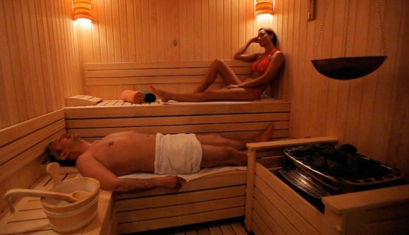 Kigyulladt egy szauna Szovátán