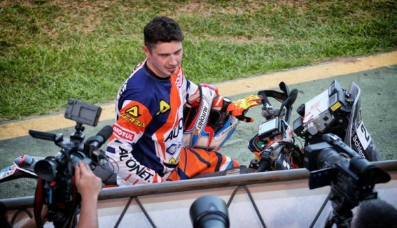 A 33. lett Gyenes Mani a Dakar első szakaszán