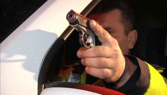 Pisztolylövés állította meg a tolvajokat Szatmáron