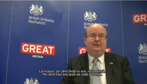 Újabb brit nagykövet, aki verset mond