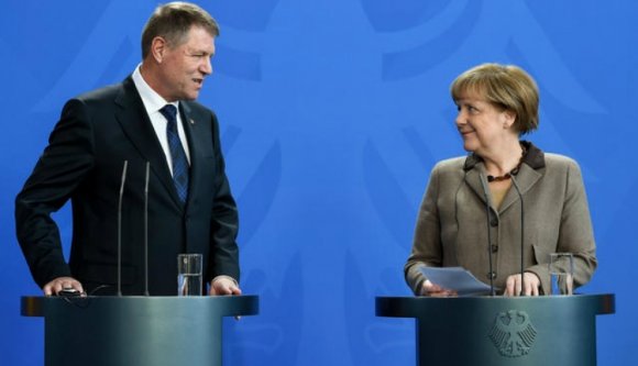 Merkel rácsörgött ma Iohannisra