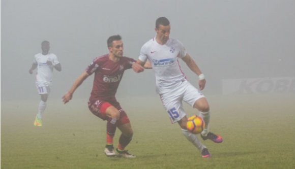 CFR–Steaua: ködbe veszett meccs