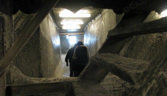 Sóbányában érlelik a húst