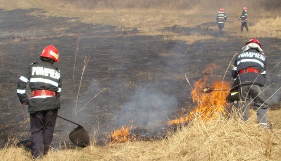 Húsz helyen égett az aljnövényzet Krassó-Szörény megyében