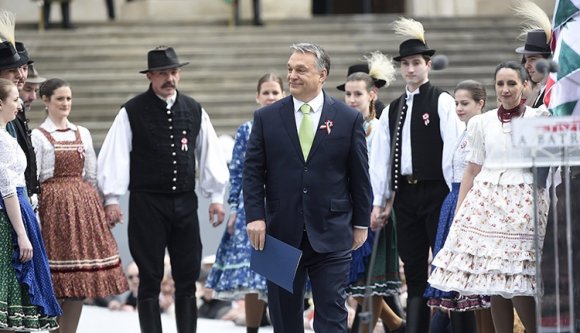 Orbán: március 15. azt bizonyítja, hogy voltunk, vagyunk és leszünk