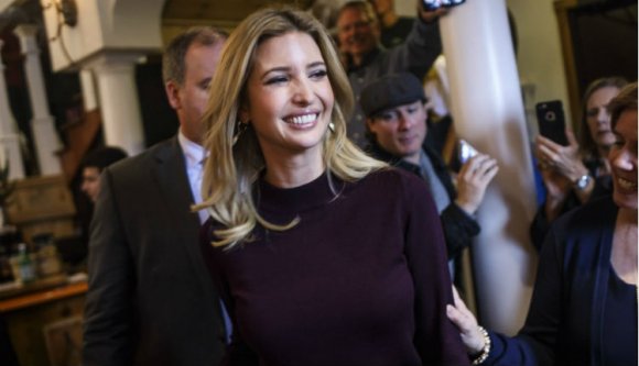 A Trump-lány már a Házban van