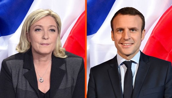 Exit poll: Macron-Le Pen döntő lesz a francia elnökválasztáson