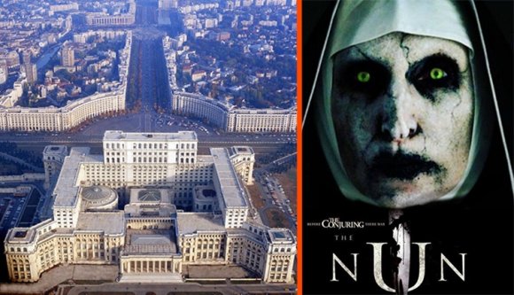 Apácás horrorfilmet forgatnának a bukaresti képviselőházban