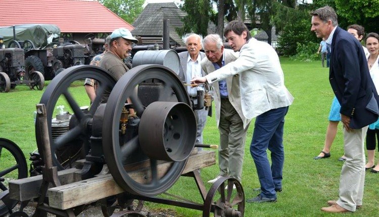 Csernátonban járt Károly herceg