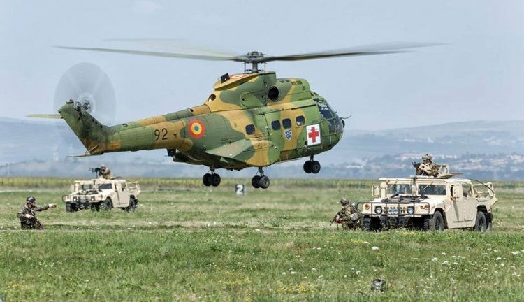 Amerikai katonák sérültek meg egy erdélyi hadgyakorlaton