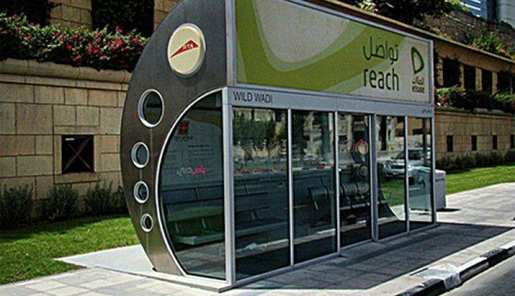 Olyan buszmegállót épít egy falu, mint Dubajban