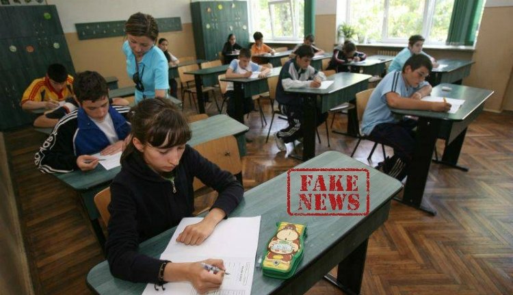 Álhír-gyártás vagy -terjesztés az iskolákban?