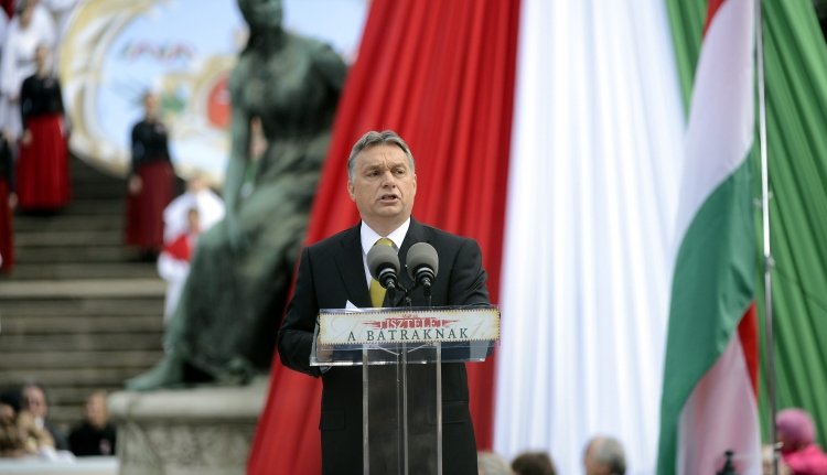 Orbán: a szabadság és a függetlenség a magyar történelem vezércsillaga