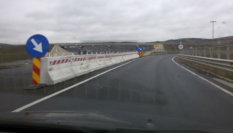 Forgalomkorlátozás az észak-erdélyi autópályán