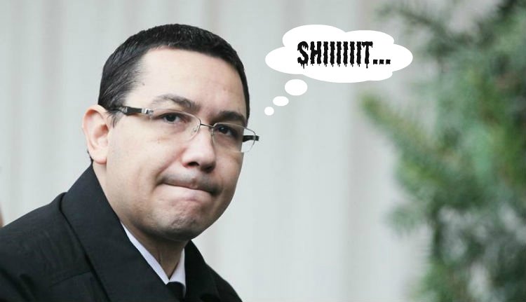 Victor Ponta pofára esett
