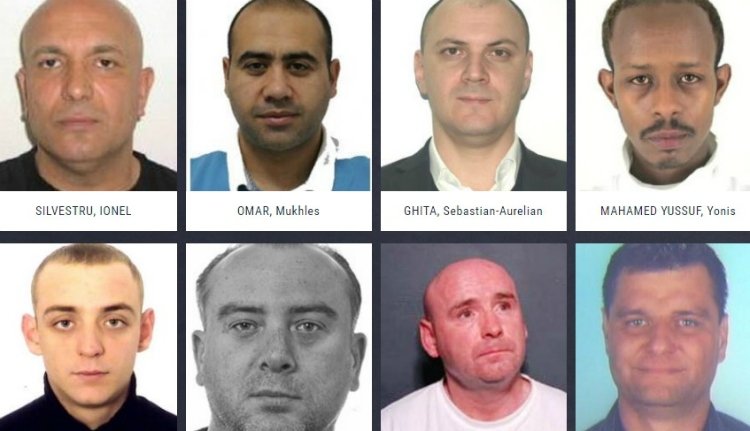 Sebastian Ghiță portréja ott díszeleg Európa legkeresettebb bűnözői között