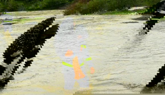 Már a Székelyföldön is viaskodnak az árvizekkel