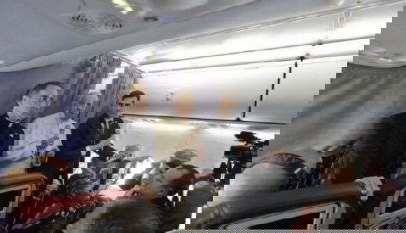 Ezt mondta Ferenc pápa egy váradi magyar újságírónak útban Róma felé