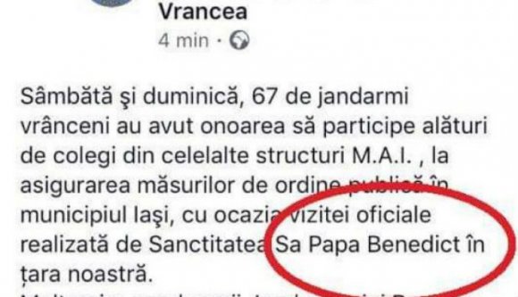 Azt se tudták a pápa védelmére kirendelt csendőrök, hogy kivel van dolguk