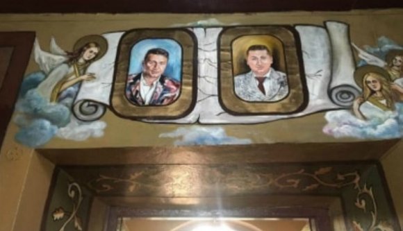 „Szentté avatták” Dragnea fiának üzletember haverjait egy Teleorman megyei ortodox templomban